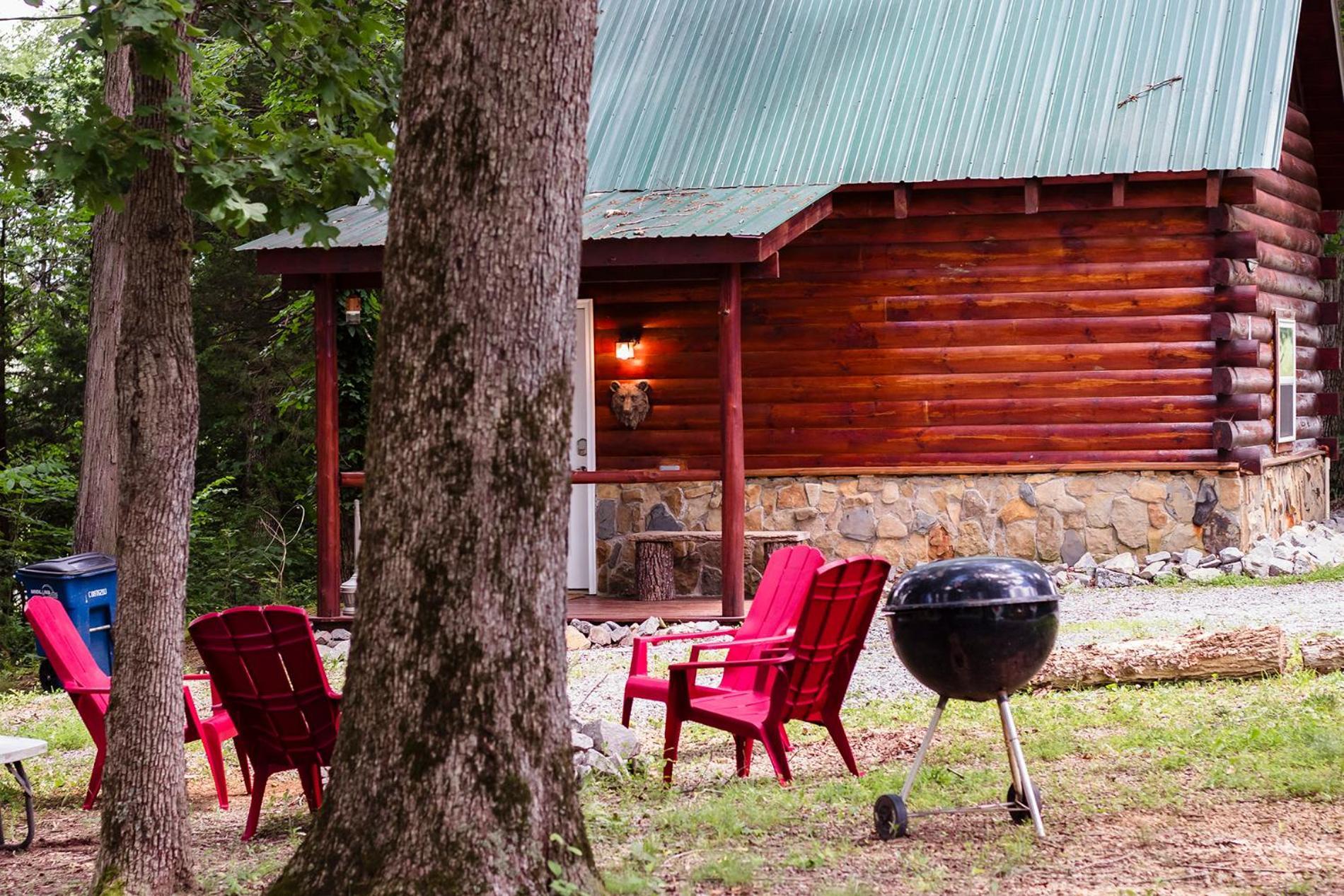Kozy Haven Log Cabin Rentals Columbia Exterior photo